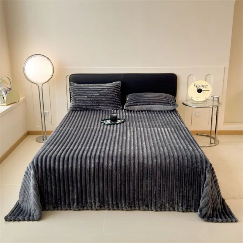 Faux Fur Throw Blanket