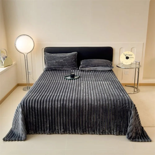 Faux Fur Throw Blanket